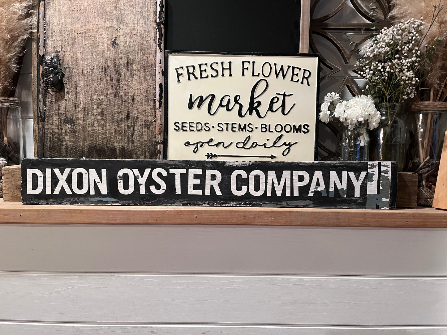 Dixon Oyster Company Sign