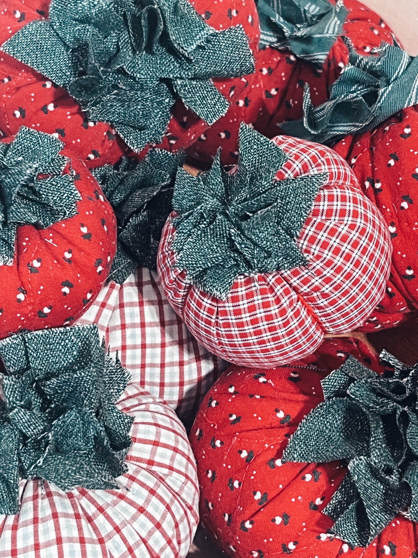 Fabric Tomatoes