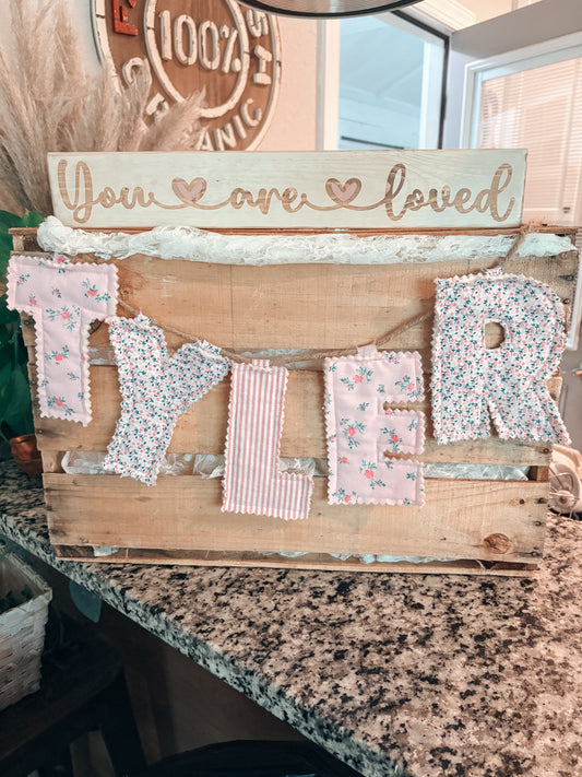 Child Name Banner